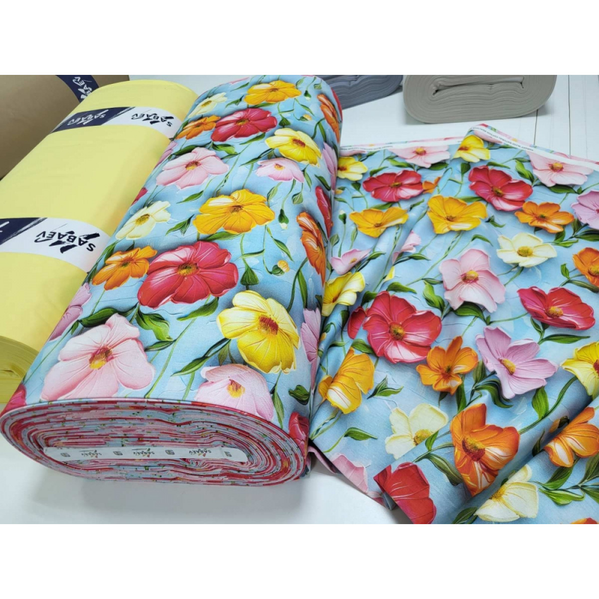 Постельное белье хлопок 100% cotton 5D Акварель Лета